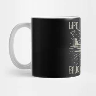 Life Is A Journey - Enjoy The Flight Mug